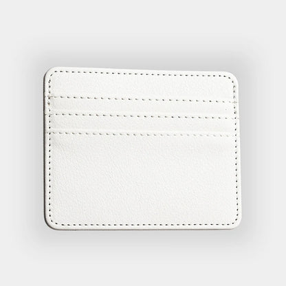 PU Leather ID Card Case - Slim Multi-Slot Holder for Bank/Credit Cards